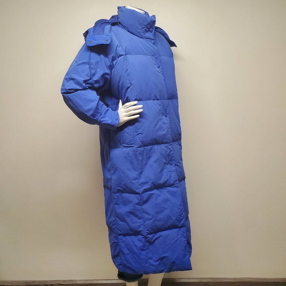 Eddie Bauer Vintage Down Commuter Puffer Coat Hood - Picture 4 of 13